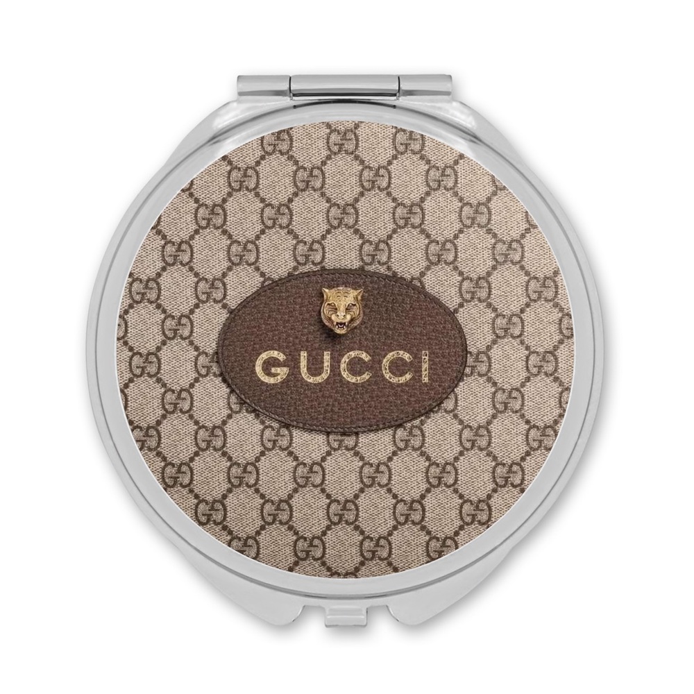 HANDMADE FASHION Double Sided Compact Mirror